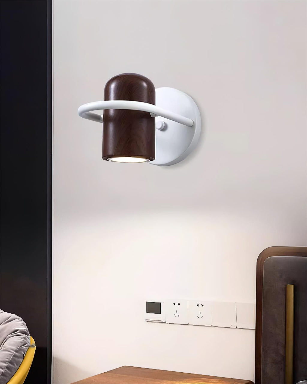 Cavenwyn Aluminium Wall Light-Moonnatur