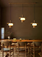 Vionelle Wood Pendant Light-Moonnatur