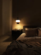 Vionelle Wood Pendant Light-Moonnatur