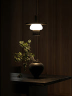 Vionelle Wood Pendant Light-Moonnatur