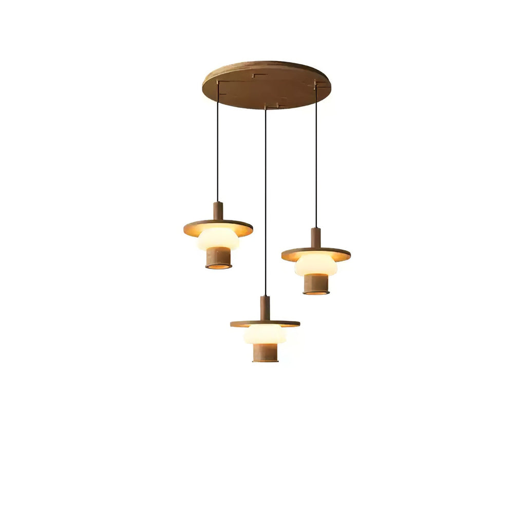 Vionelle Wood Pendant Light-Moonnatur