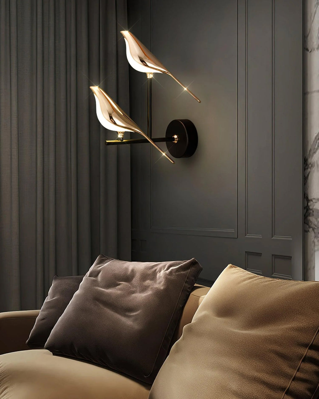 Irielle Acrylic Wall Light-Moonnatur
