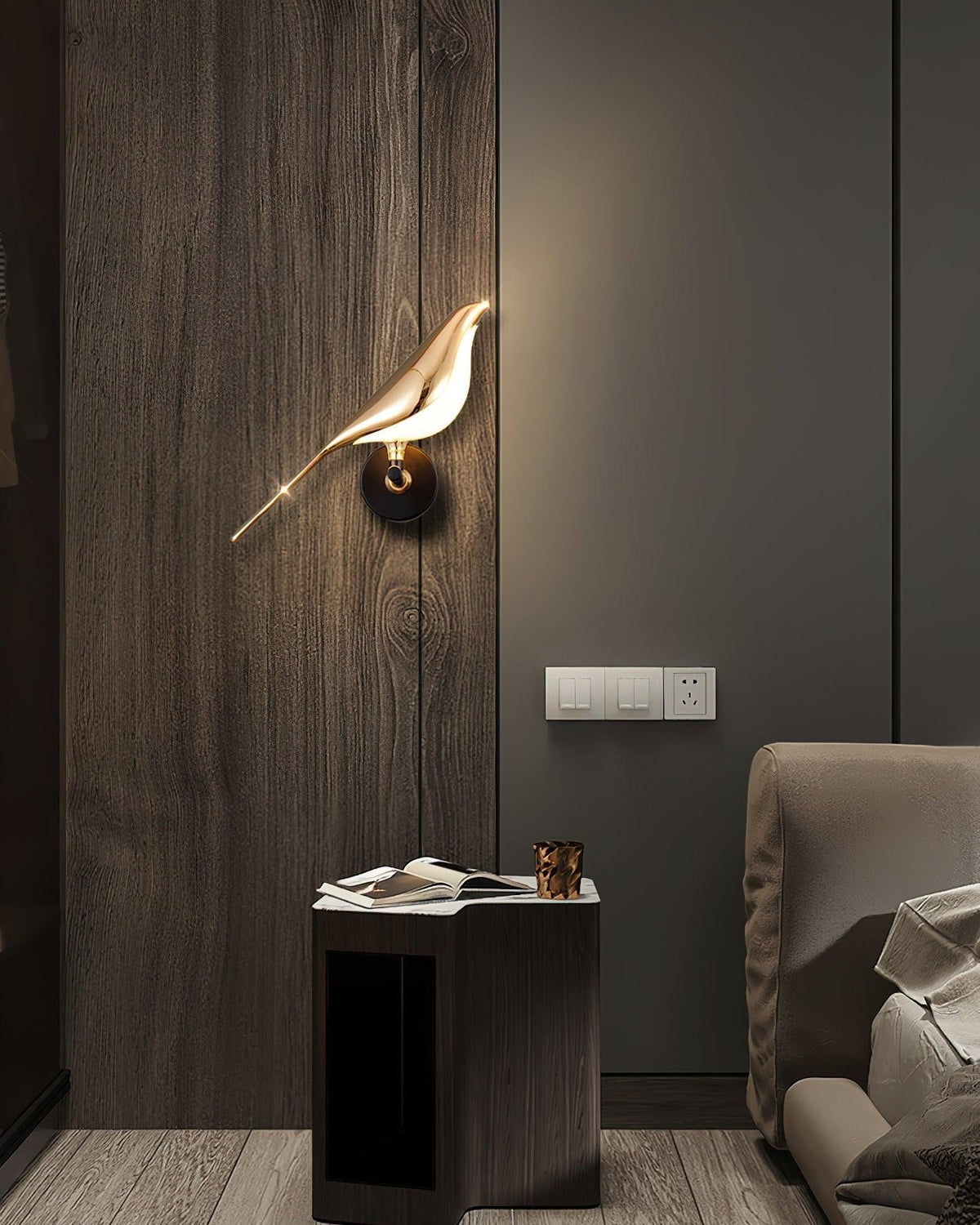Irielle Acrylic Wall Light-Moonnatur