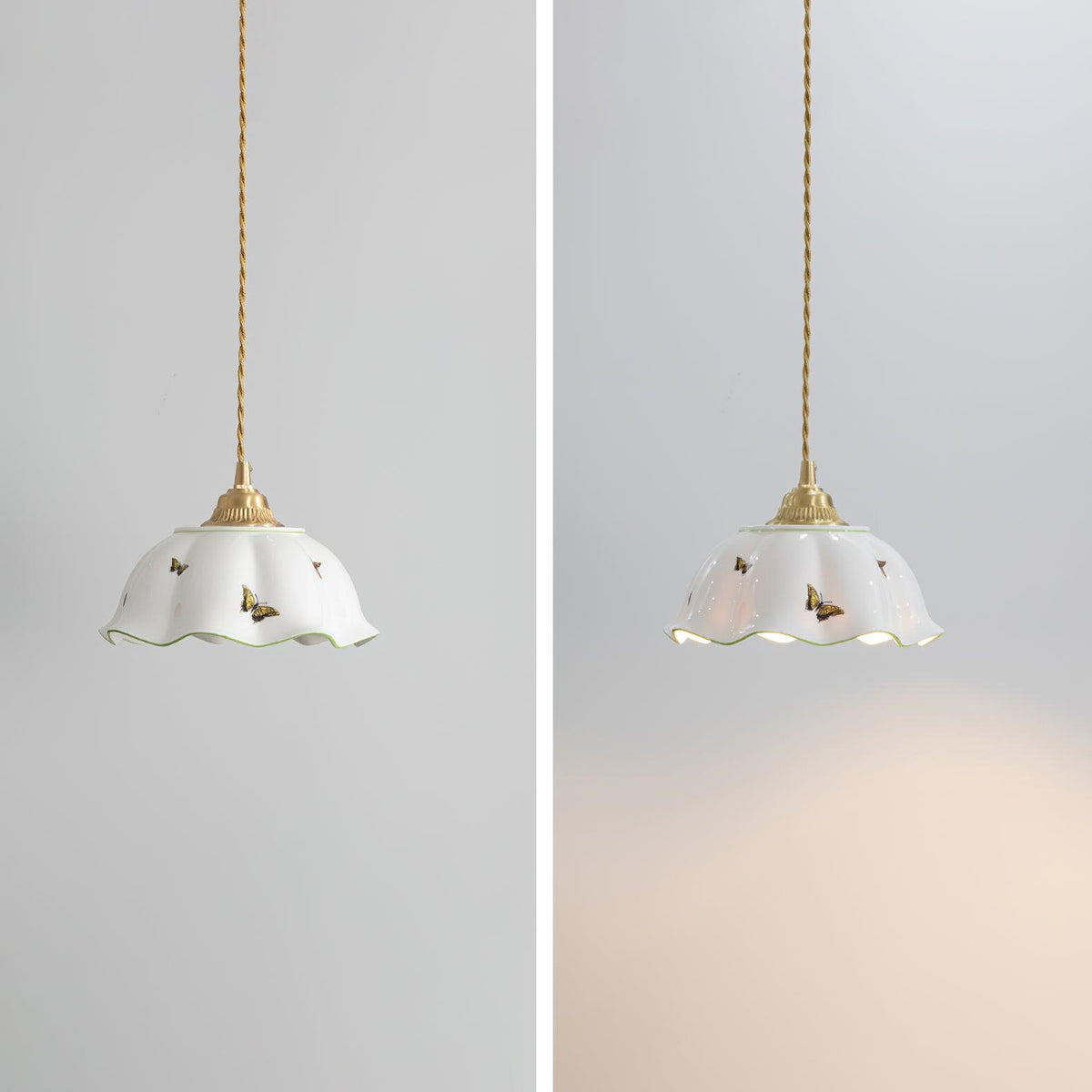 Darnelwynne Ceramic Pendant Light-Moonnatur