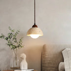 Fendelora Travertine Pendant Light-Moonnatur