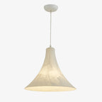 Lyrenaria Mulberry Silk Pendant Light-Moonnatur