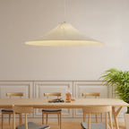 Lyrenaria Mulberry Silk Pendant Light-Moonnatur