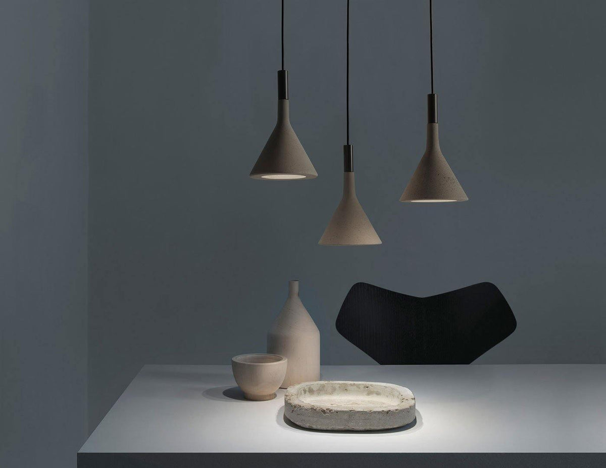 Corvessa Concrete Pendant Light-Moonnatur
