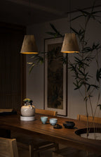 Farnelonna Wood Pendant Light-Moonnatur