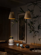 Farnelonna Wood Pendant Light-Moonnatur