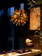 Galenis Wood Chandelier-Moonnatur