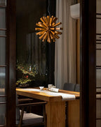 Galenis Wood Chandelier-Moonnatur
