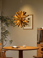 Galenis Wood Chandelier-Moonnatur