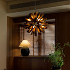Galenis Wood Chandelier-Moonnatur
