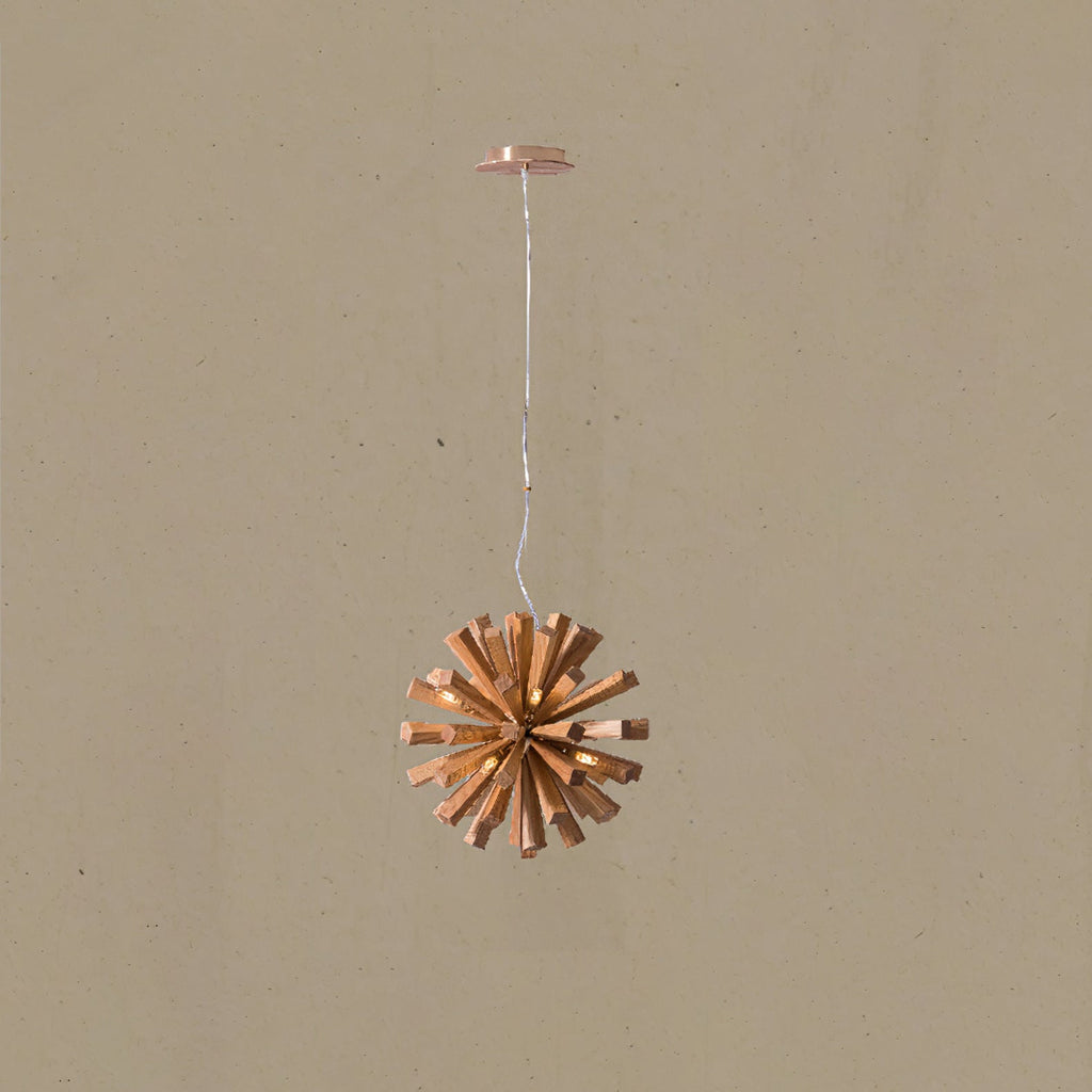 Galenis Wood Chandelier-Moonnatur