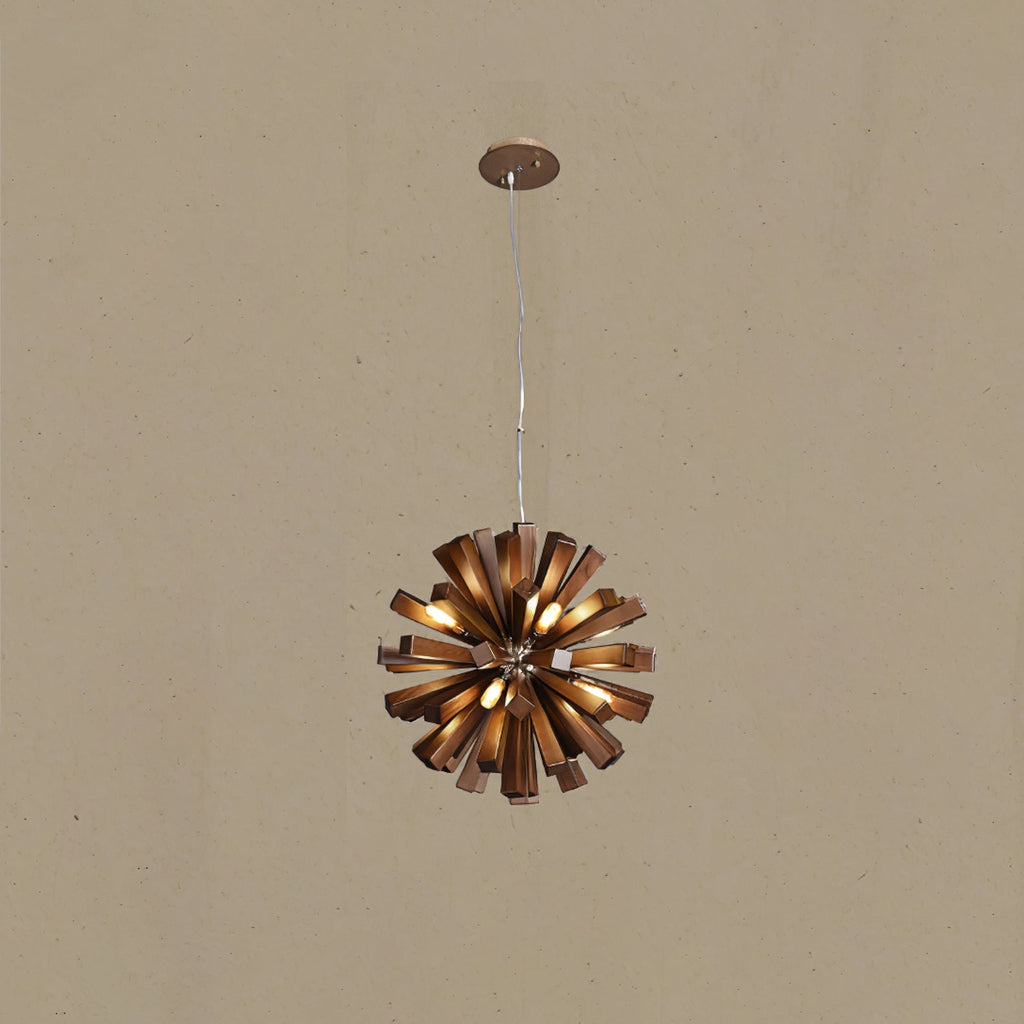 Galenis Wood Chandelier-Moonnatur