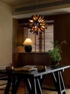 Galenis Wood Chandelier-Moonnatur
