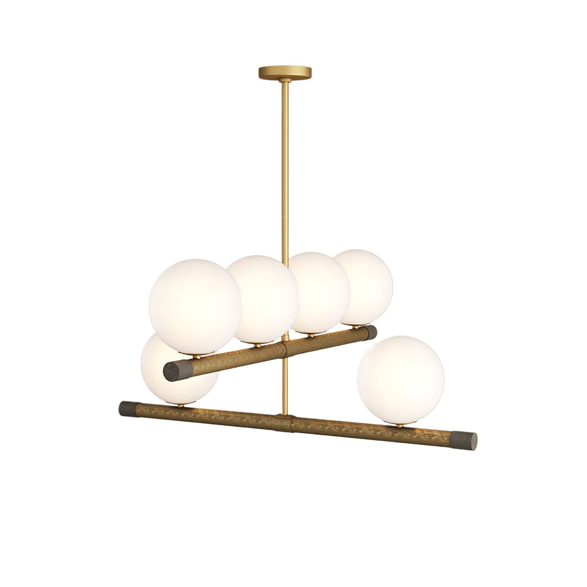 Ravensina Glass Chandelier-Moonnatur