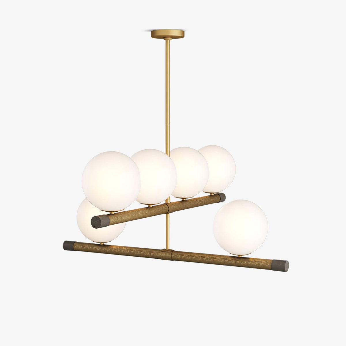 Ravensina Glass Chandelier-Moonnatur