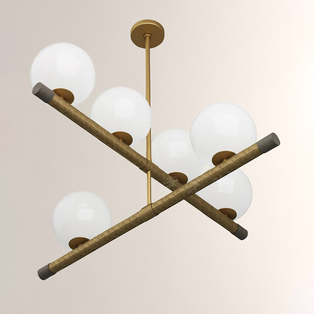 Ravensina Glass Chandelier-Moonnatur