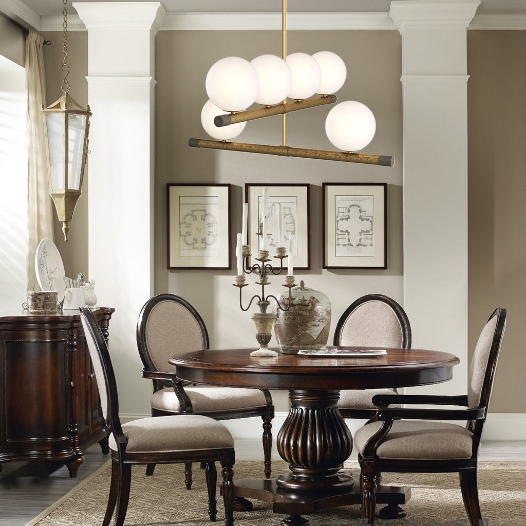 Ravensina Glass Chandelier-Moonnatur