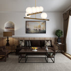 Ravensina Glass Chandelier-Moonnatur