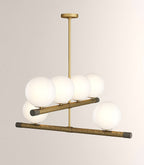 Ravensina Glass Chandelier-Moonnatur