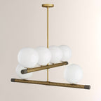 Ravensina Glass Chandelier-Moonnatur