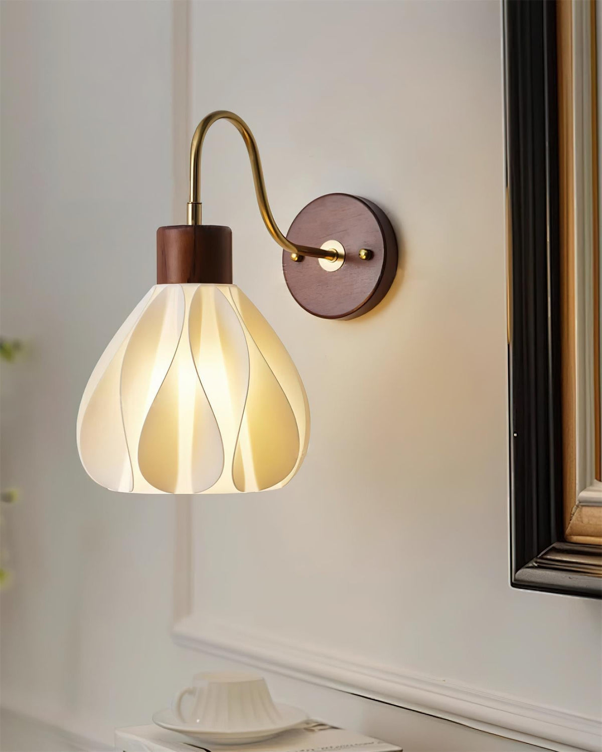 Kilvenrose PLA Wall Light-Moonnatur