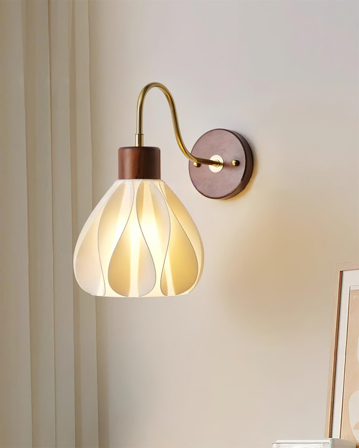 Kilvenrose PLA Wall Light-Moonnatur