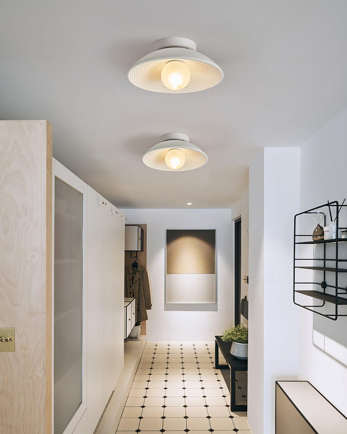 Brenelelia Polymer Ceiling Light-Moonnatur