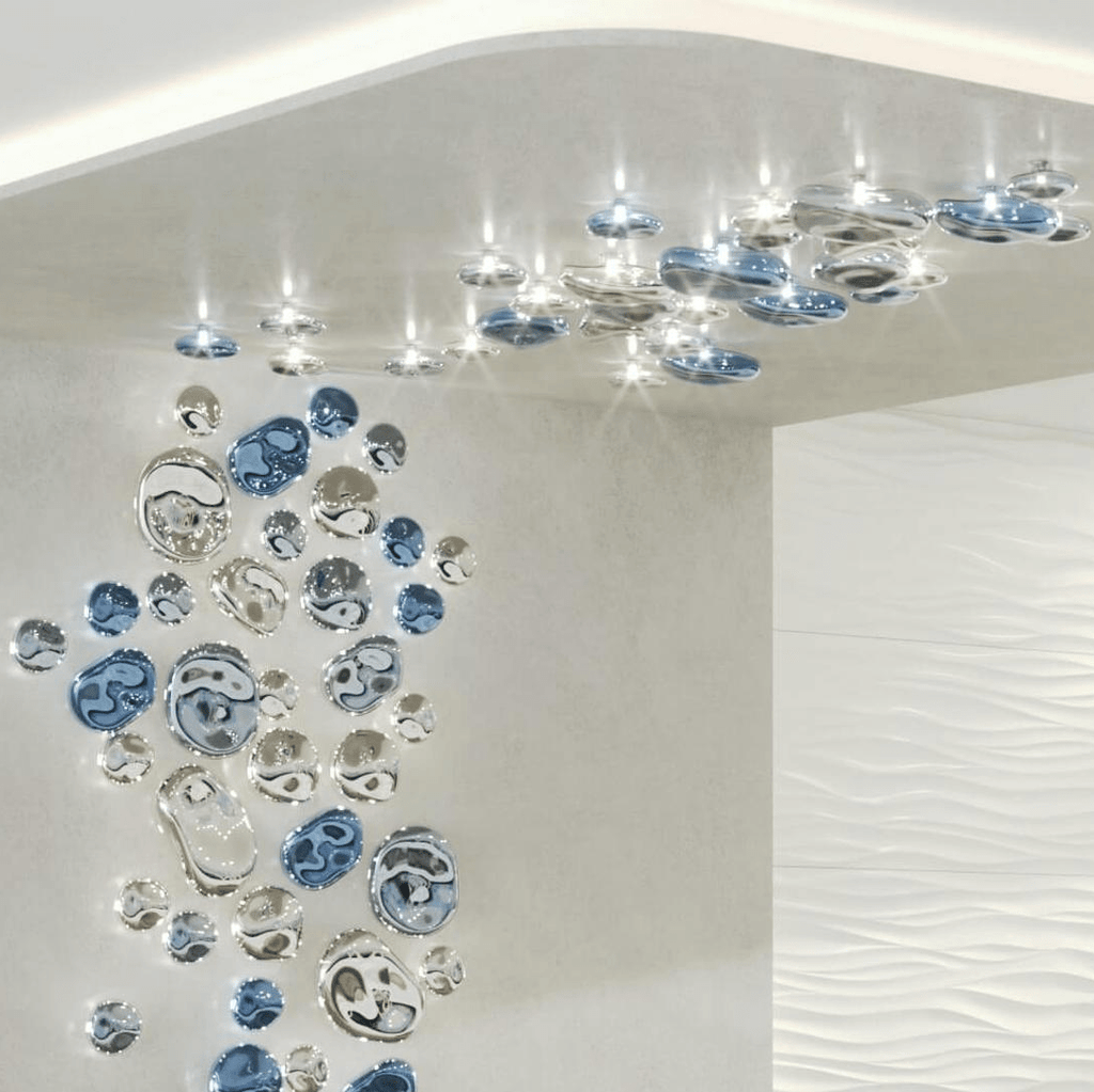 Tialora Glass Wall Light-Moonnatur