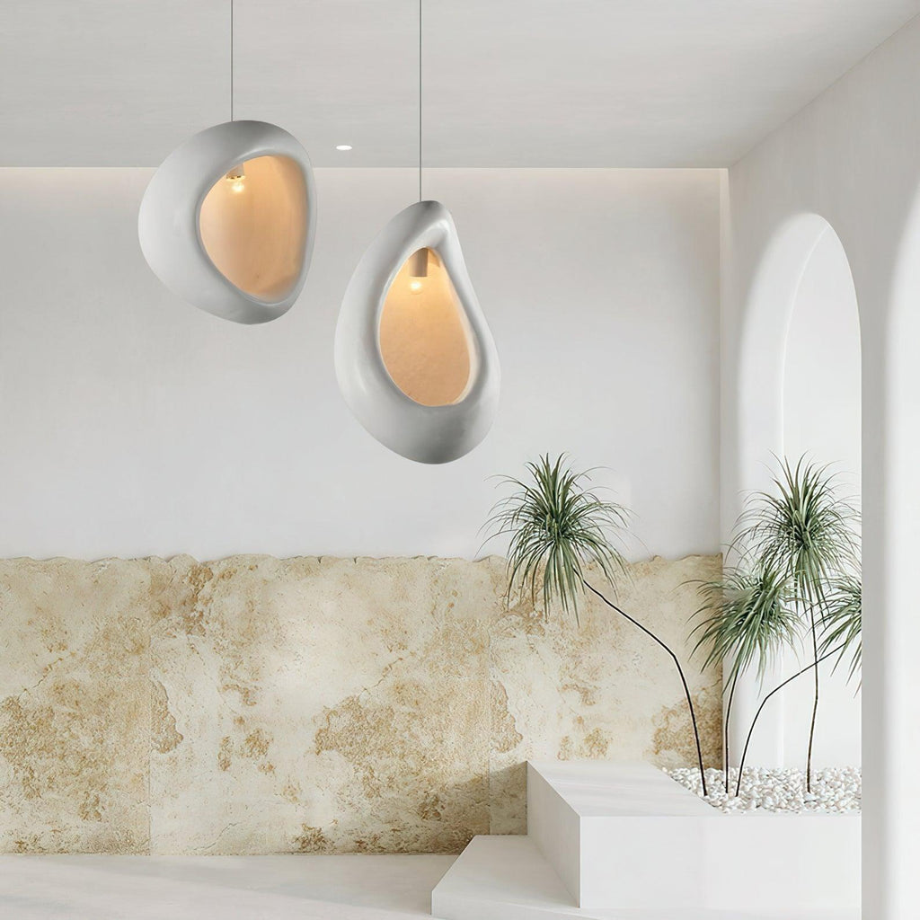 Brynella Resin Pendant Light-Moonnatur
