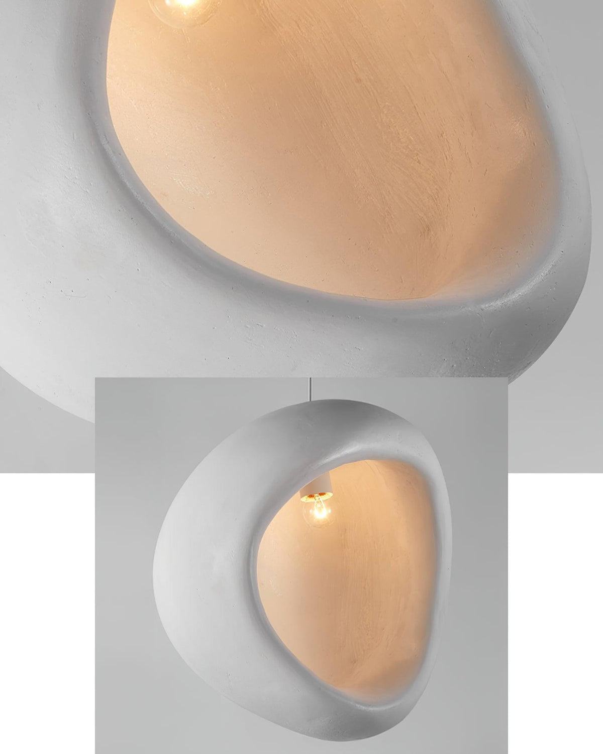 Brynella Resin Pendant Light-Moonnatur