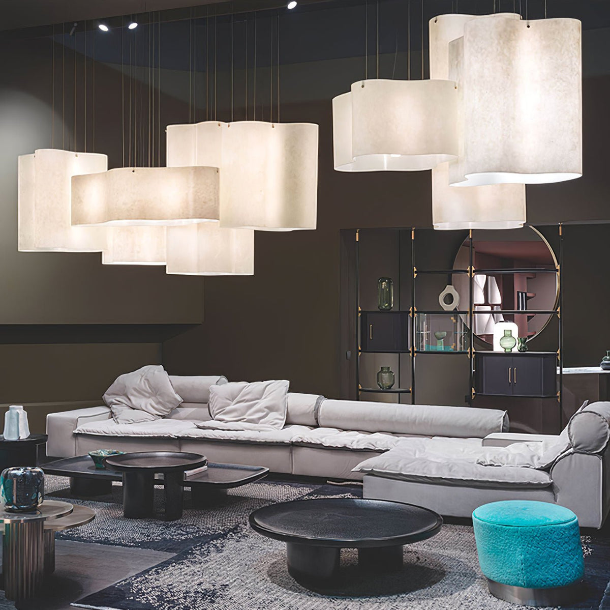 Naveria FRP Pendant Light-Moonnatur