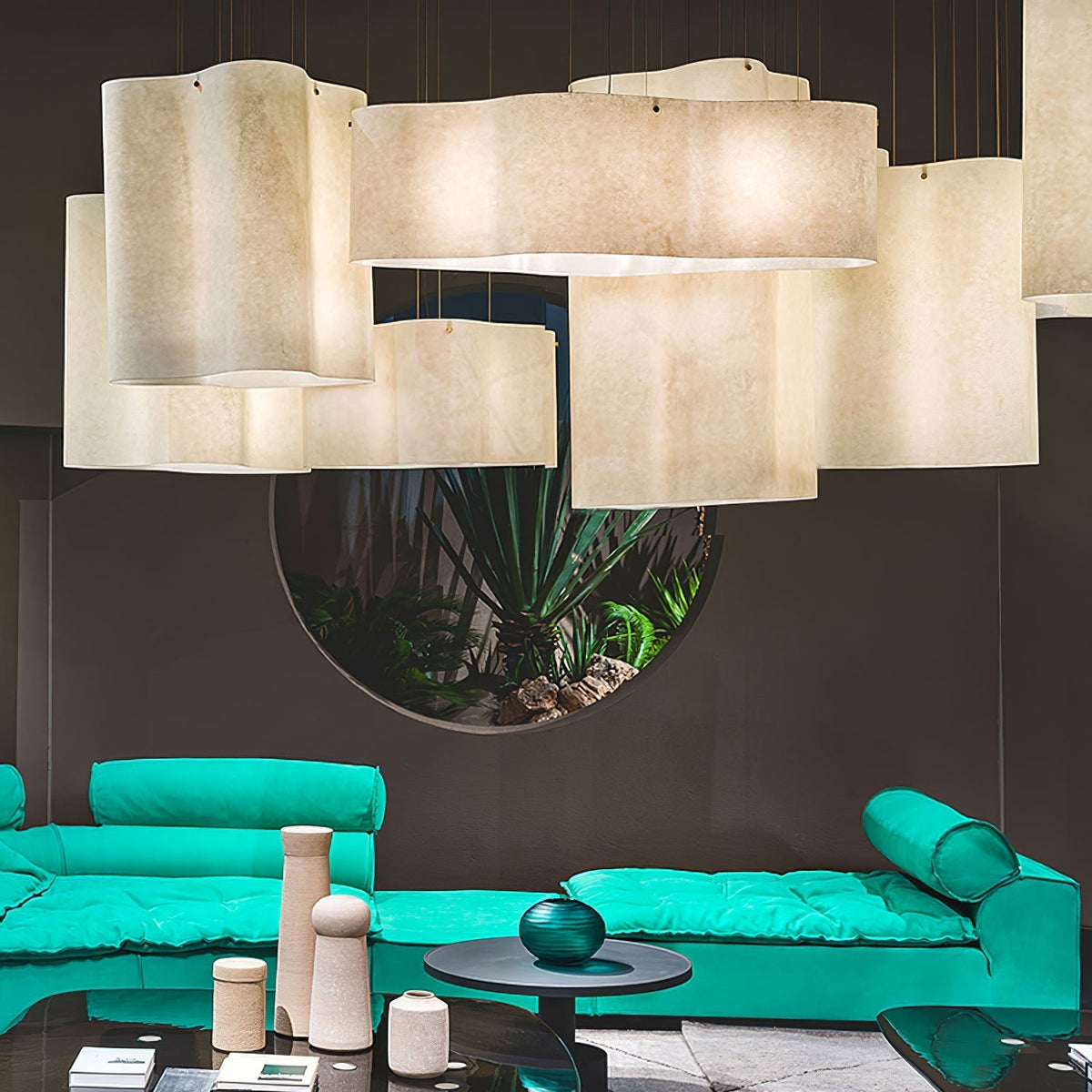 Naveria FRP Pendant Light-Moonnatur