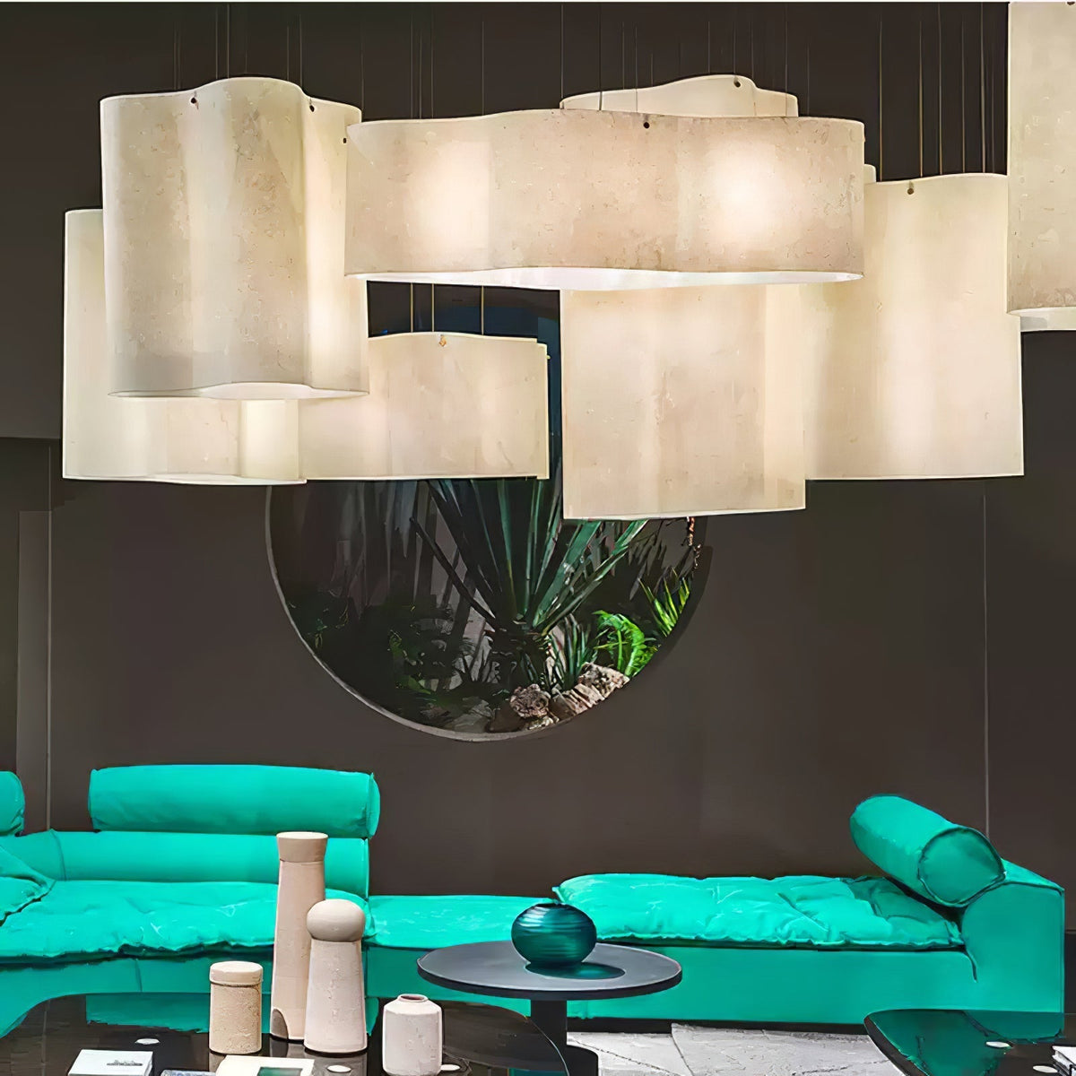 Naveria FRP Pendant Light-Moonnatur