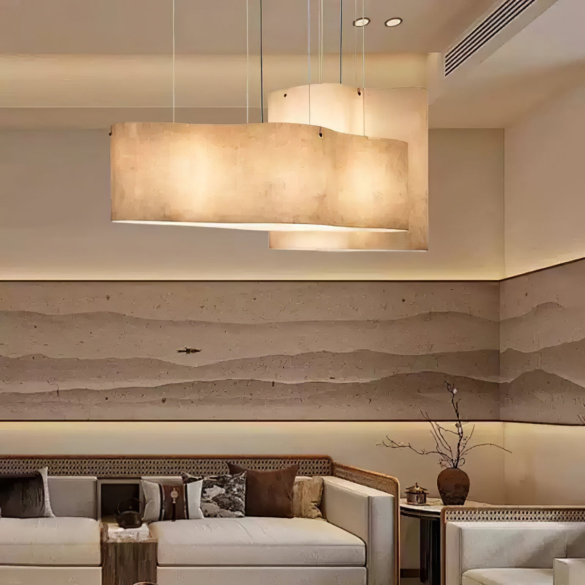 Naveria FRP Pendant Light-Moonnatur