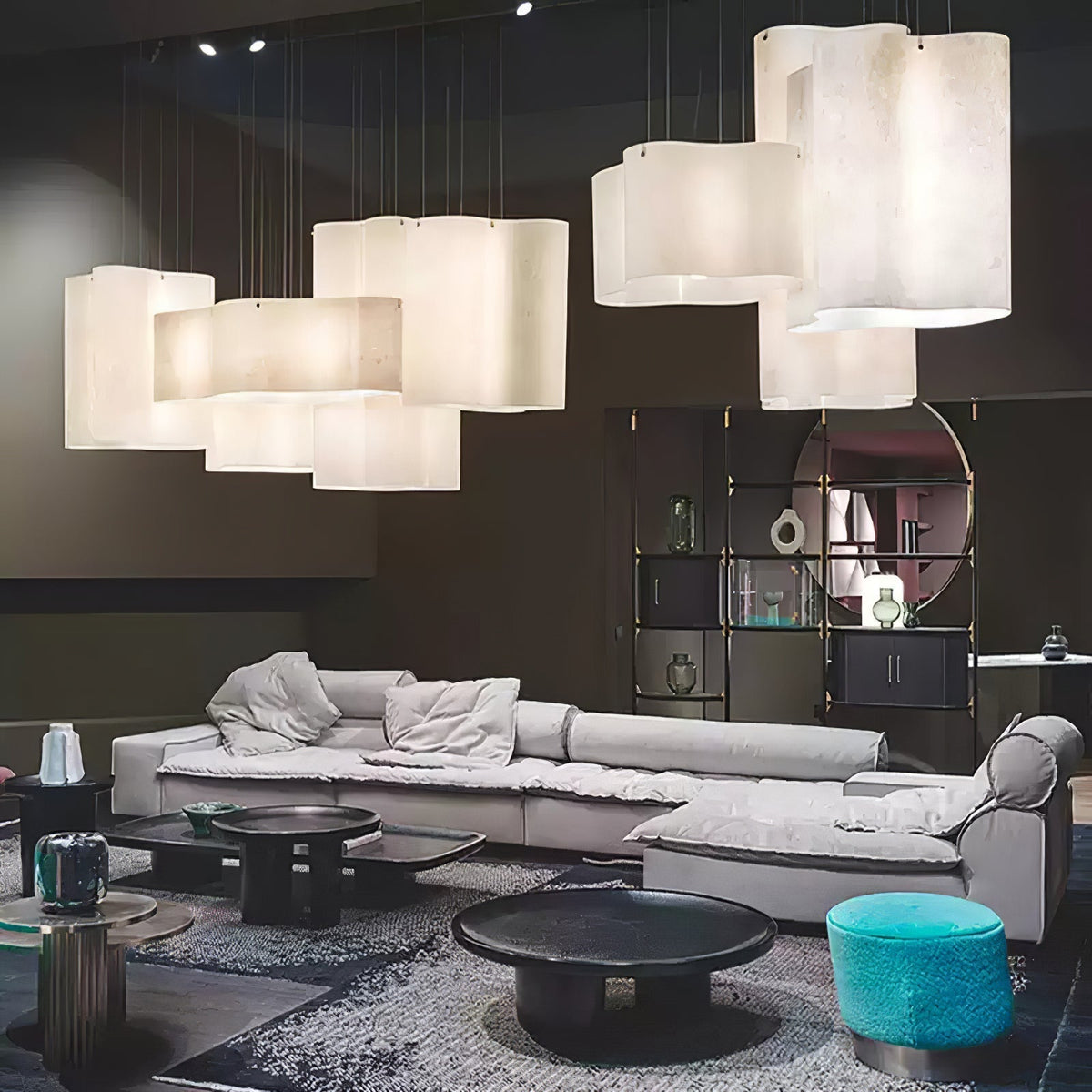 Naveria FRP Pendant Light-Moonnatur