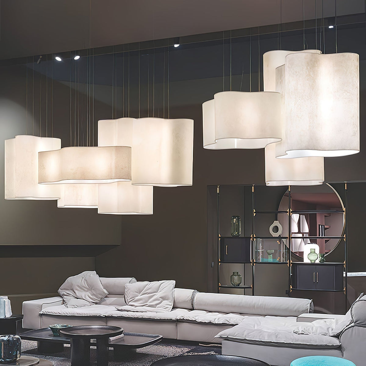 Naveria FRP Pendant Light-Moonnatur