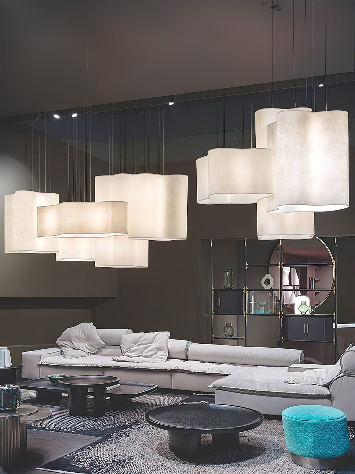 Naveria FRP Pendant Light-Moonnatur