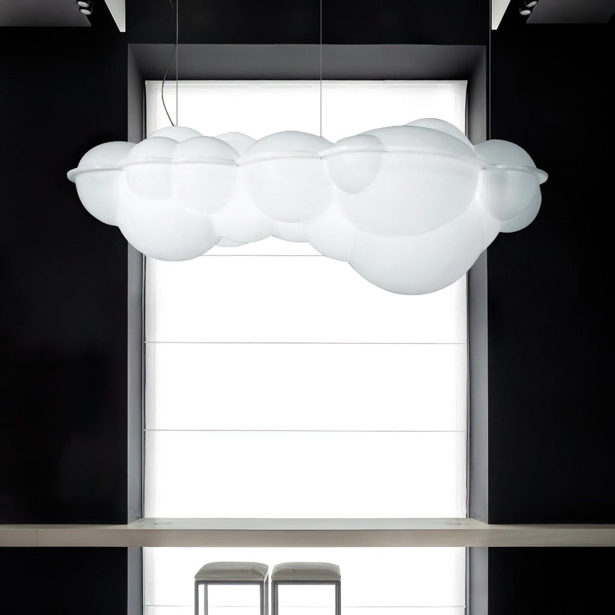 Bryniel Polyethylene Pendant Light-Moonnatur