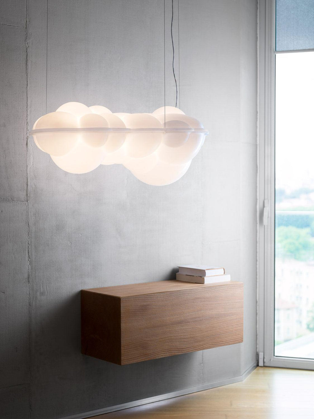 Bryniel Polyethylene Pendant Light-Moonnatur