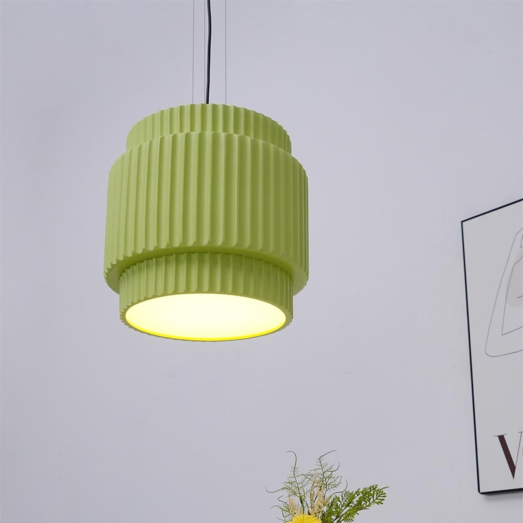 Elsenenelle Resin Pendant Light-Moonnatur