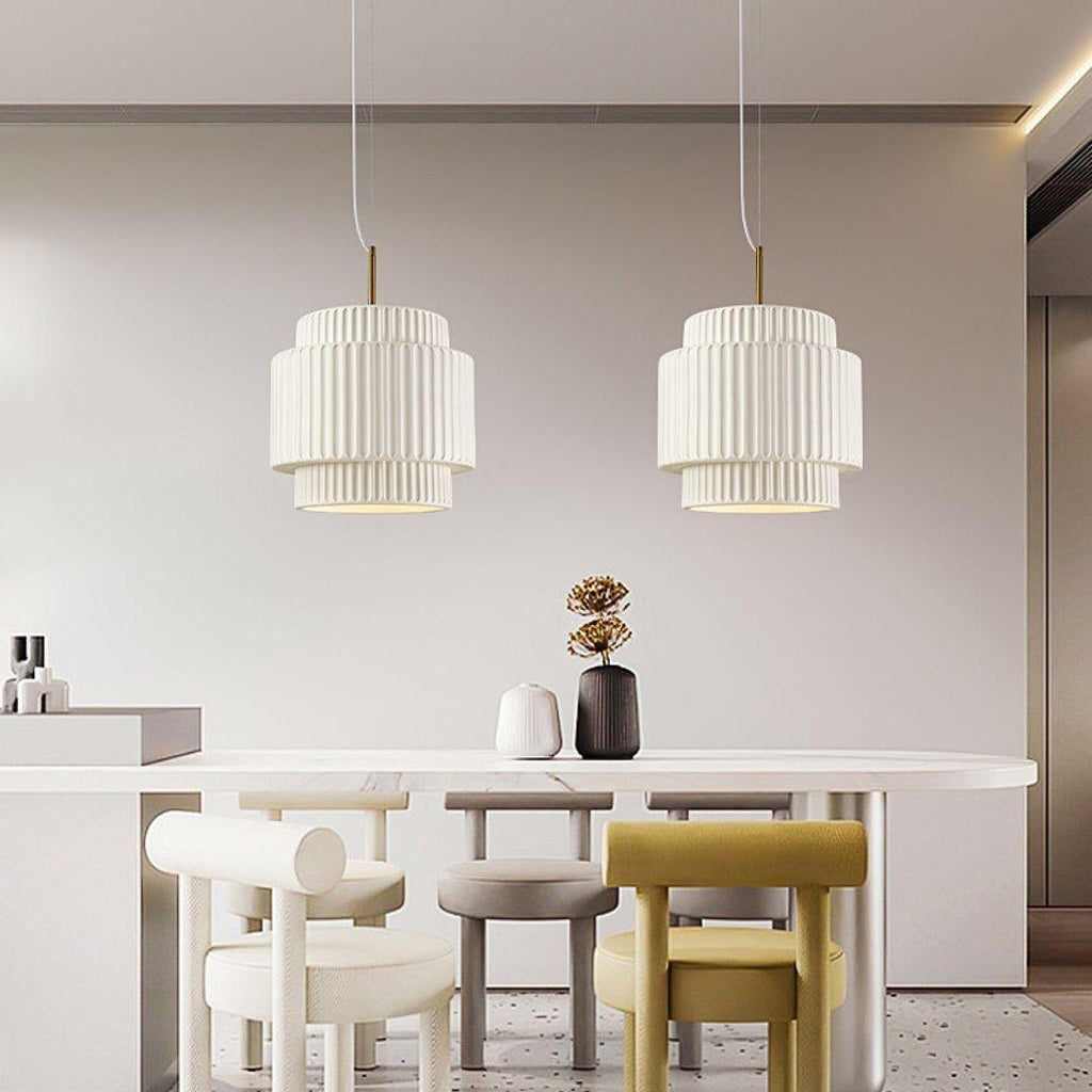 Elsenenelle Resin Pendant Light-Moonnatur