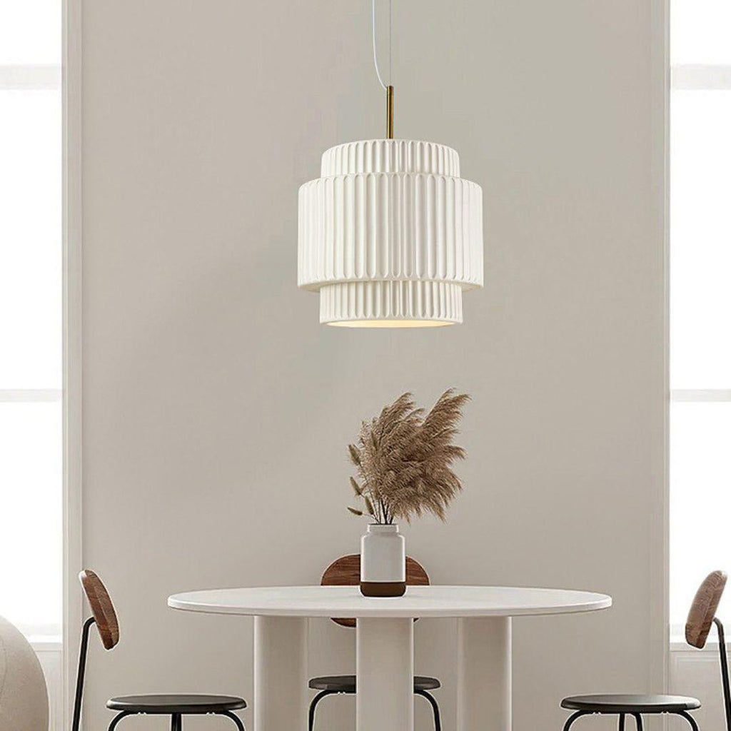 Elsenenelle Resin Pendant Light-Moonnatur