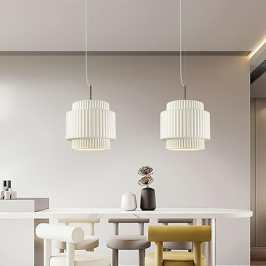 Elsenenelle Resin Pendant Light-Moonnatur