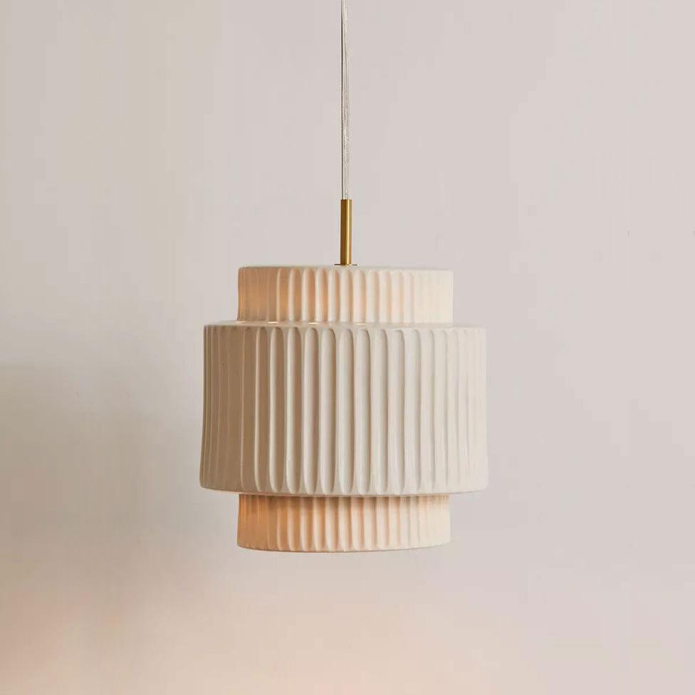 Elsenenelle Resin Pendant Light-Moonnatur
