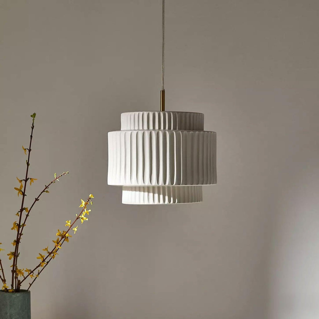 Elsenenelle Resin Pendant Light-Moonnatur