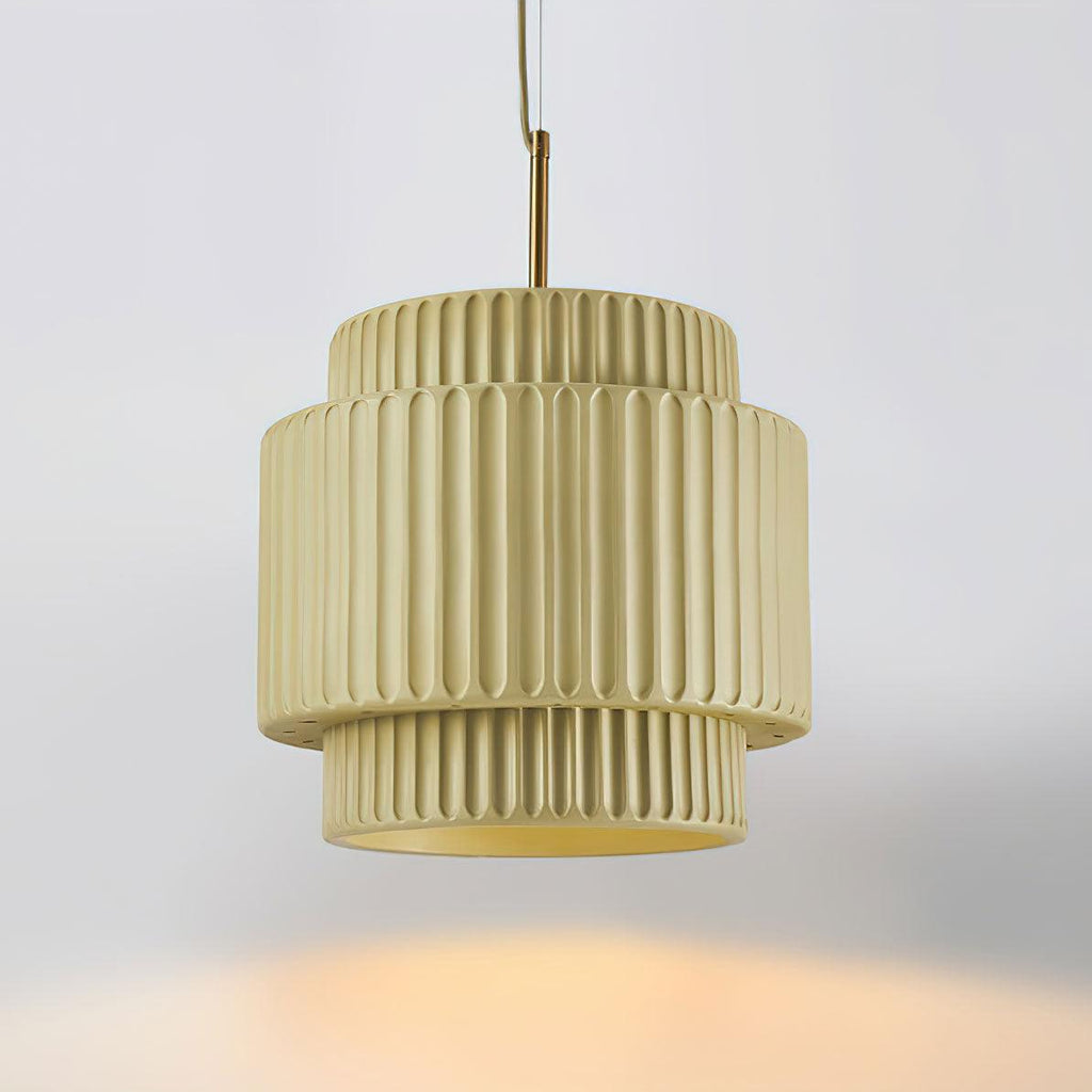Elsenenelle Resin Pendant Light-Moonnatur